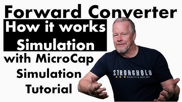 How a Forward Converter works with Simulation - MicroCap Tutorial #microcaptutorial #ForwardConvert