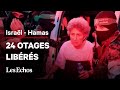 Guerre Israël-Hamas : les premières images des 24 otages libérés