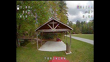 Trashcan Smashing | FPV Crashes | Eachine Trashcan