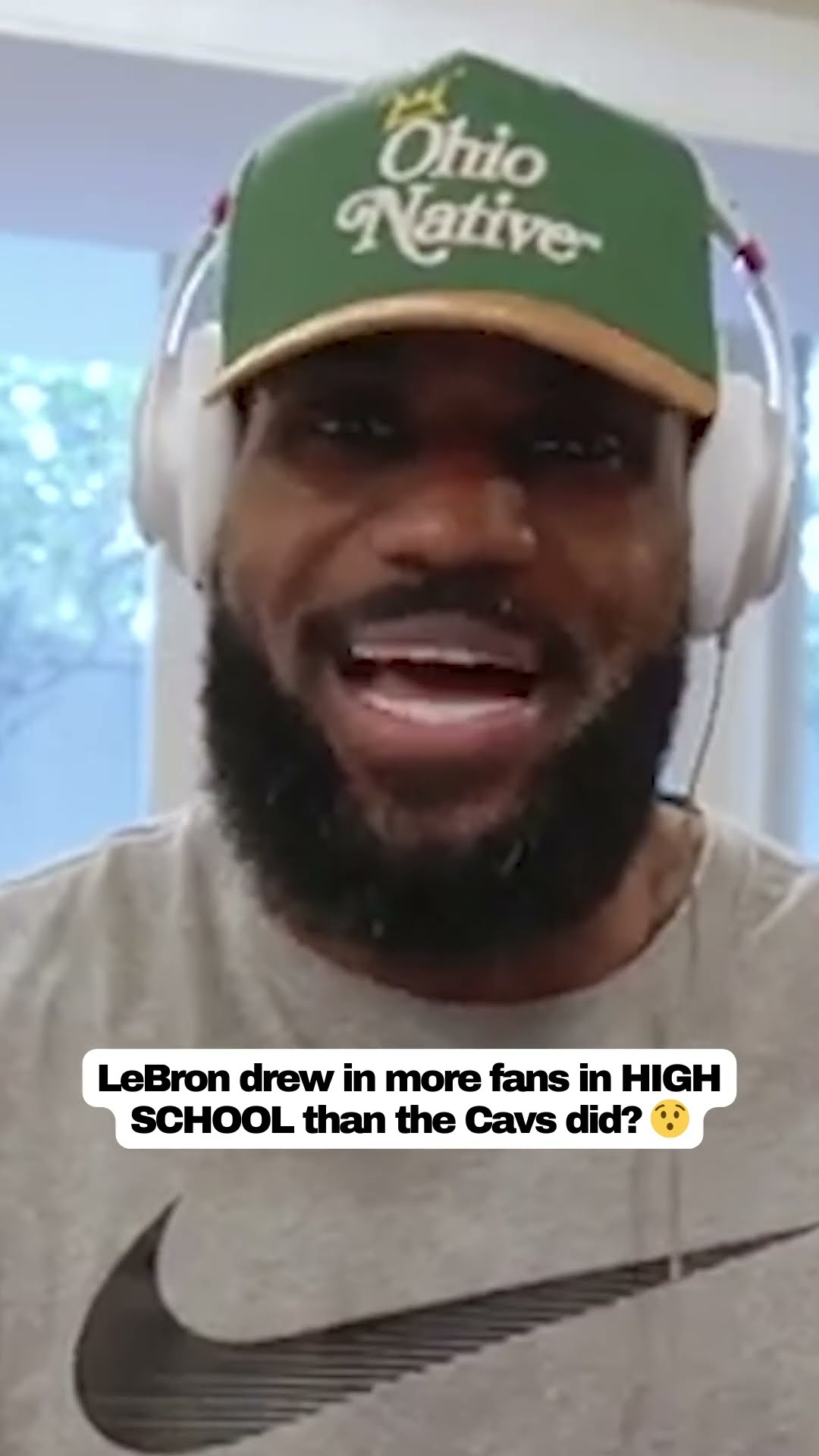 LeBron told J \u0026 Trav he sold more tickets in HIGH SCHOOL than the Cavs did  ? (via @newheightshow)