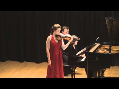 Tessa Lark plays Bartok Sonata No.1 Op.21 (SiMon)