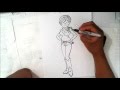 El mejor dibujo de Bulma de dragon ball super (Drawing Bulma) dibujado por chico lelo