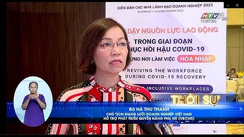 Diễn đàn các nhà lãnh đạo doanh nghiệp 2022 | HTV9 | Ngày 01/06/2022