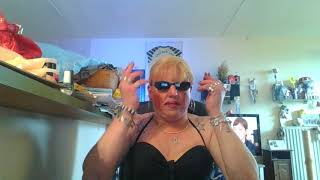 Hot Blonde Stefanie smoking