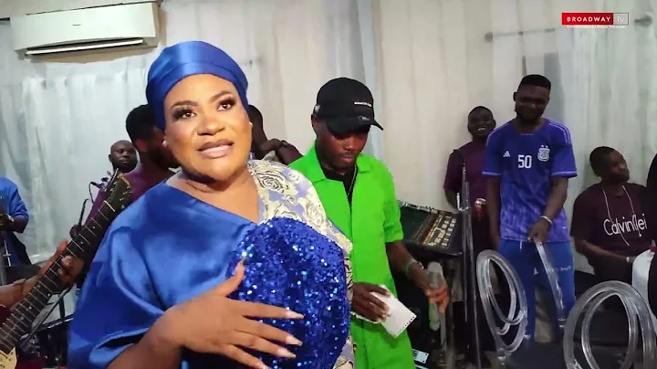 ZAINAB BAKARE AND OTHERS SPRAY  DOLLARS AND POUNDS AT NKECHI BLESSING SURPRISE BIRTHDAY PARTY