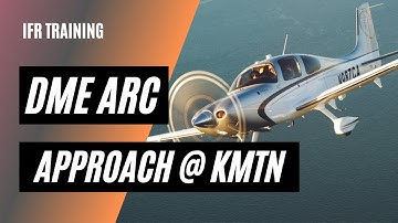 DME Arc Approach | Most Challenging IFR Approaches | VOR 15 Martin State