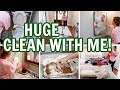 HUGE CLEAN WITH ME! | EXTREME CLEANING MOTIVATION | Amy Darley