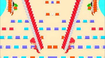 Bridge Race All Levels walkthrough gameplay Android iOS Free Update Mobile games RSX37NQ