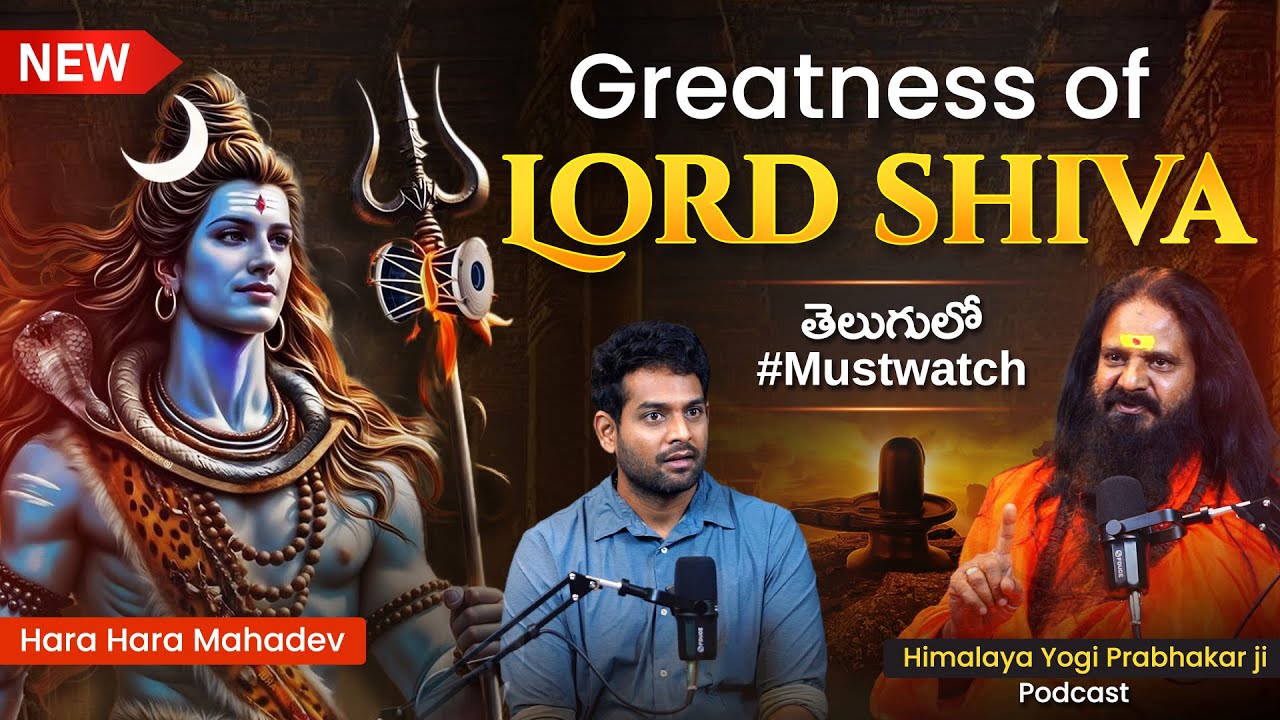 Greatness of Lord Shiva: A Special Podcast with Himalaya Yogi Prabhakar Ji | Sudheer Talks