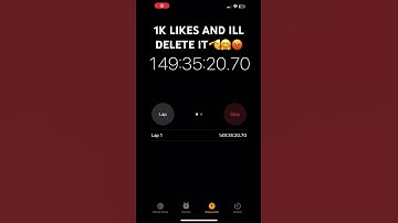 1k likes and I’ll delete it