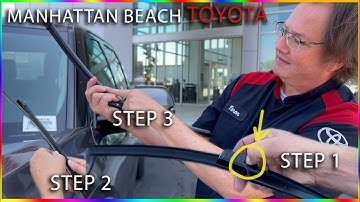 How to install your wiper blade inserts