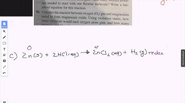 Identify the species reduced, oxidized, reducing agent, and oxidizing agent 3