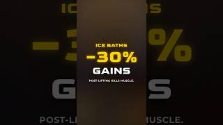 Tips - Ice Baths Are Killing Your Muscle Gains