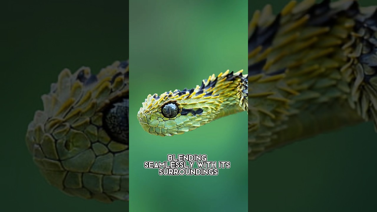 The Spiny Bush Viper 🐍  I’m not a Viper, I’m Dragon🐉 