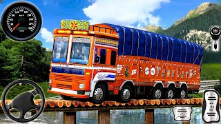 Cargo Indian Ashok Lorry Truck Driving - Offroad Transporter Truck Simulator - Android Gameplay screenshot 5