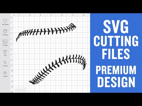 Baseball Stitches Svg Cut Files for Cricut Premium cut SVG