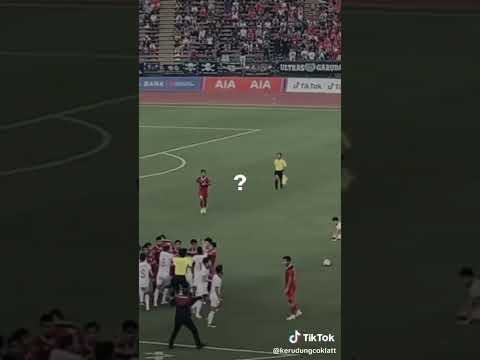 semifinal Indonesia vs Vietnam    Komang malah ajak by one pemain Vietnam