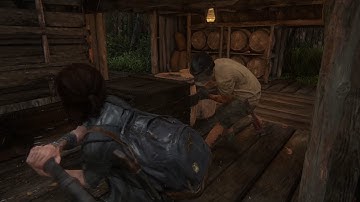 (TLOU II) [No Return] Ellie Run - Aggressive Combat and Creative Kills [Grounded]