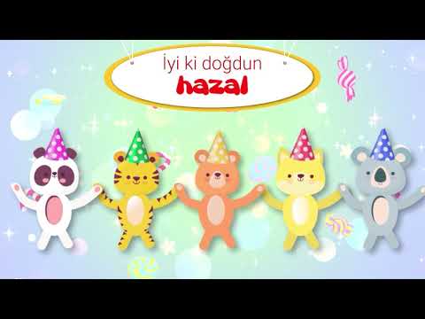 İyi ki Doğdun HAZAL - İsme Özel Kırmızı Balık Doğum Günü Şarkısı