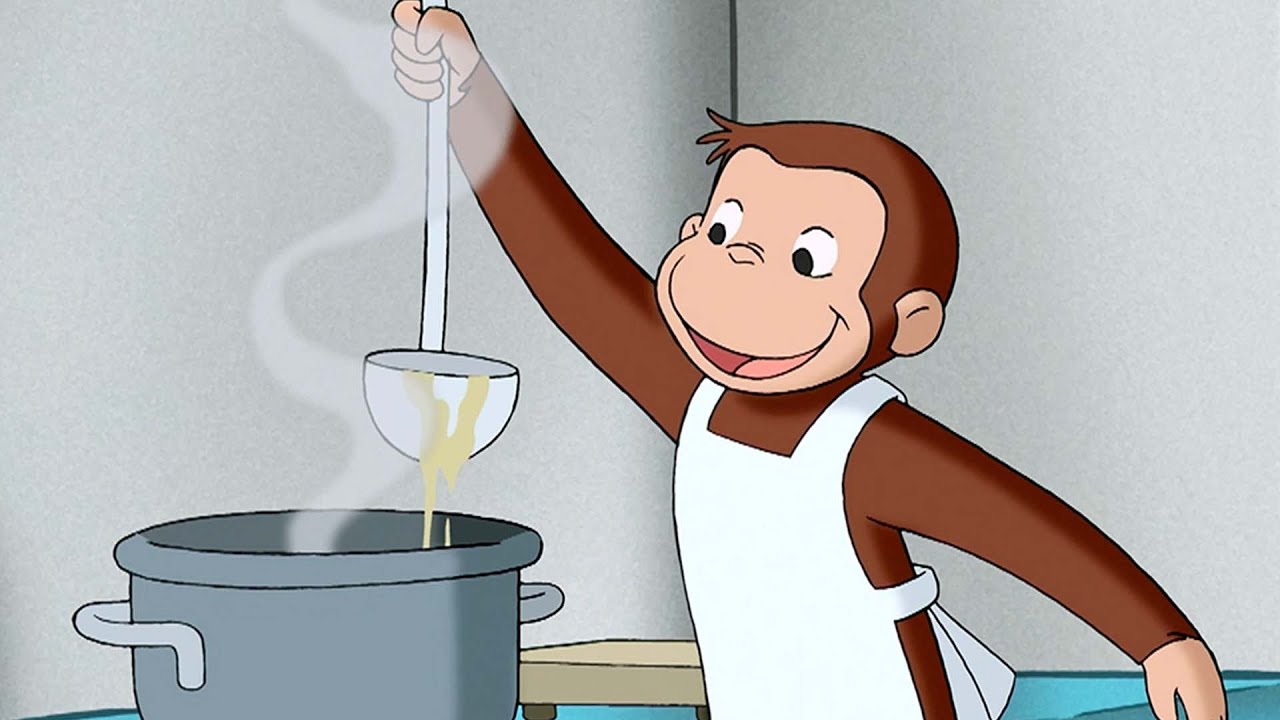 ⁣George faz uma sopa 🐵 George, o Curioso 🐵 Desenhos Animados