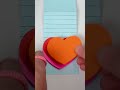 Rainbow Heart Flip Book ❤️ Fun Paper Craft for Kids #fun #DIY