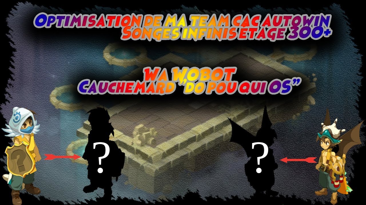 DOFUS  - L'EVOLUTION ET OPTIMISATION DE MA TEAM CAC SONGES INFINIS ! ÉTAGE 310 +