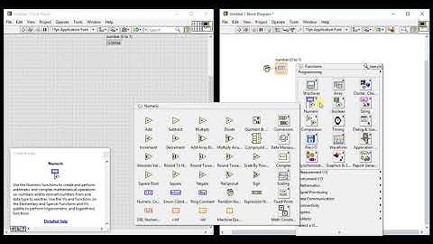 LabVIEW | Numeric Palette 14 - Random Number Generator
