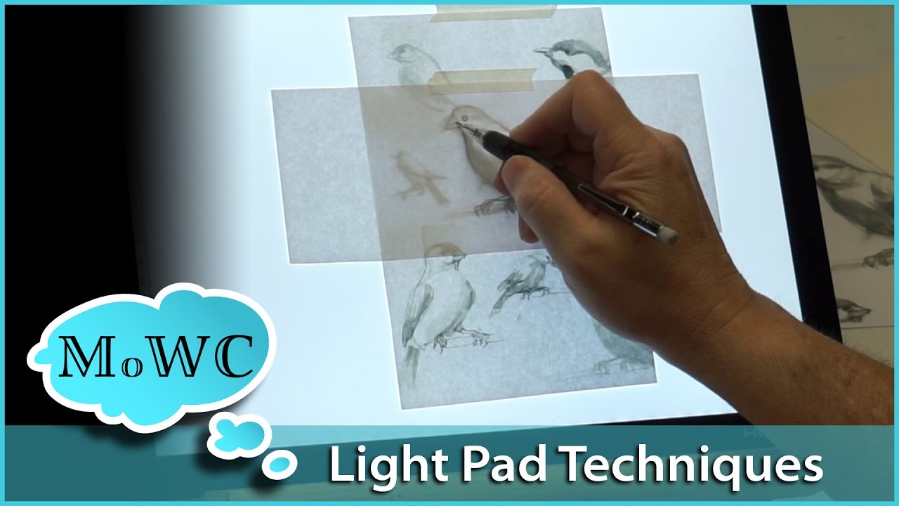 How to Use a Light Pad or Light Box + Huion Light Pad Demo and Review 