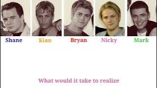 Westlife - Nothing is Impossible color coded lyrics (McFadden, Byrne, and Egan on lead vocals)