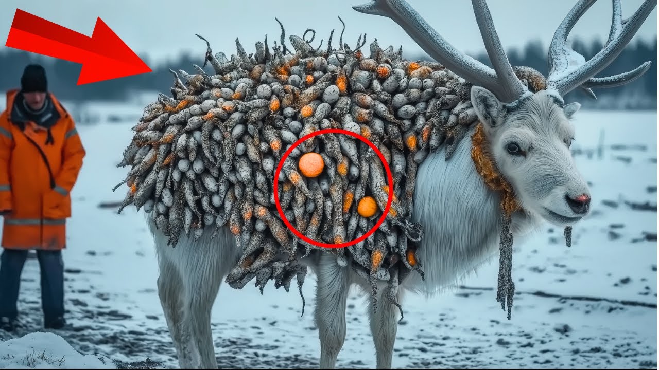 Mysterious Yellow Growth On Reindeer Sparks Urgent Rescue Mission