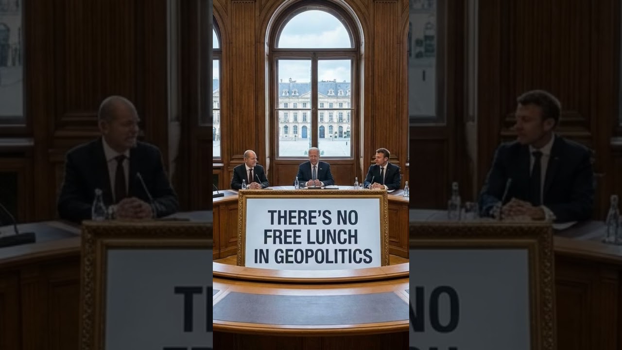 "There's no free lunch in geopolitics"