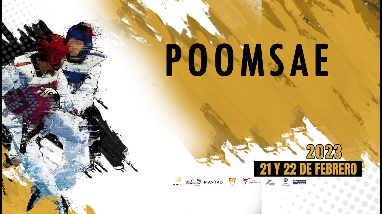 QT CENTRAL AMERICAN GAMES POOMSAE YouTube