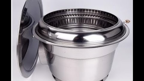 Bếp nướng than hoa âm bàn không khói hút âm