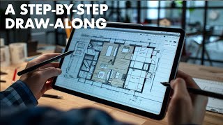 How to Draw Floor Plans in Procreate (For Beginners)