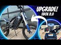 First ride ebox mototec apollo venom  motor and controller upgrade from electro  company