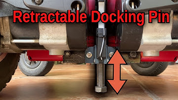 DIY Retractable Docking Pin Demo and Design for V6 Frontier Wheelchair