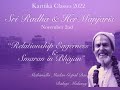 23relationship eagerness and smaran in bhajan november 2 2022 mahanidhi madan gopal das babaji