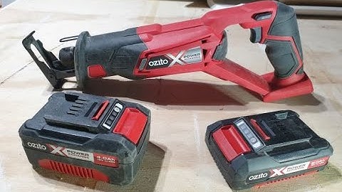Power tool review : Ozito / Einhell Reciprocating Saw
