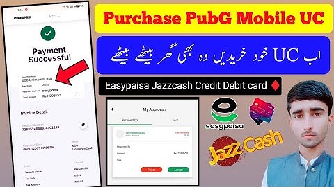 How to purchase UC for Pubg Mobile | Buy Pubg UC with Easypaisa App and Jazzcash account | Midasbuy