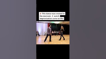Unbelievable improvised West Coast Swing performance