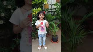 Apple Round Apple Red| Nursery Rhymes|by aaradhya