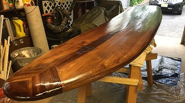 DIY Wooden Stand Up Paddleboard