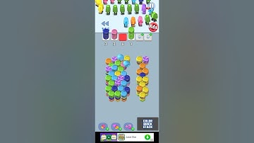 Color Brick Stack Puzzle Game Level 141 Gameplay Walkthrough #2025#GaminG#