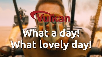 VULKAN vs OPENGL - MAD MAX LINUX - GTX 1060