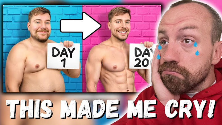 THIS MADE ME CRY!!! MrBeast Lose 100 LBs, Win $250,000! (REACTION!!!)