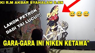 NIKEN SALINDRY Ketawa - Ketawa Lihat Ayanknya Main wayang - Ki R.M AKBAR SYAHALAM S.SN