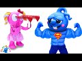 You Like My Abs? Be Strong By Fake Muscle Suit 💙 Funny Cartoon Video