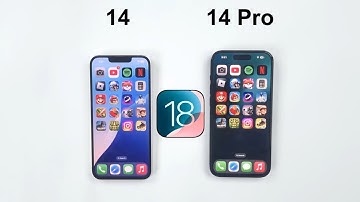 iOS 18 - iPhone 14 vs iPhone 14 Pro Speed Test Comparison