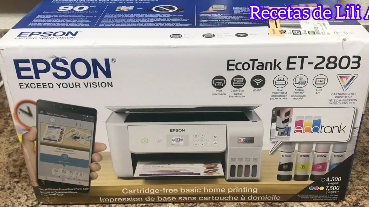 IMPRESORA PARA TRANSFER COMESTIBLES / TINTA COMESTIBLE PARA IMPRESORA EPSON  / EPSON PRINTER 🖨 - YouTube