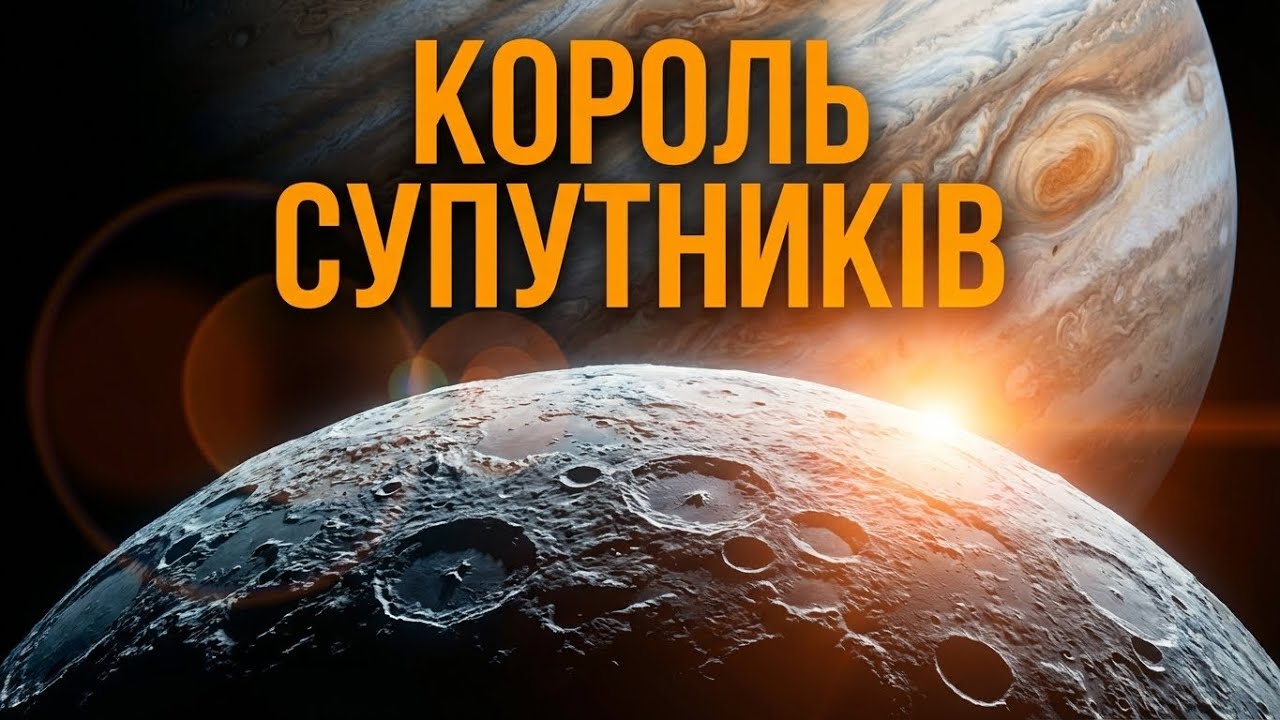 ГАНІМЕД: Все про найбільший супутник Сонячної системи | Для Сну 😴